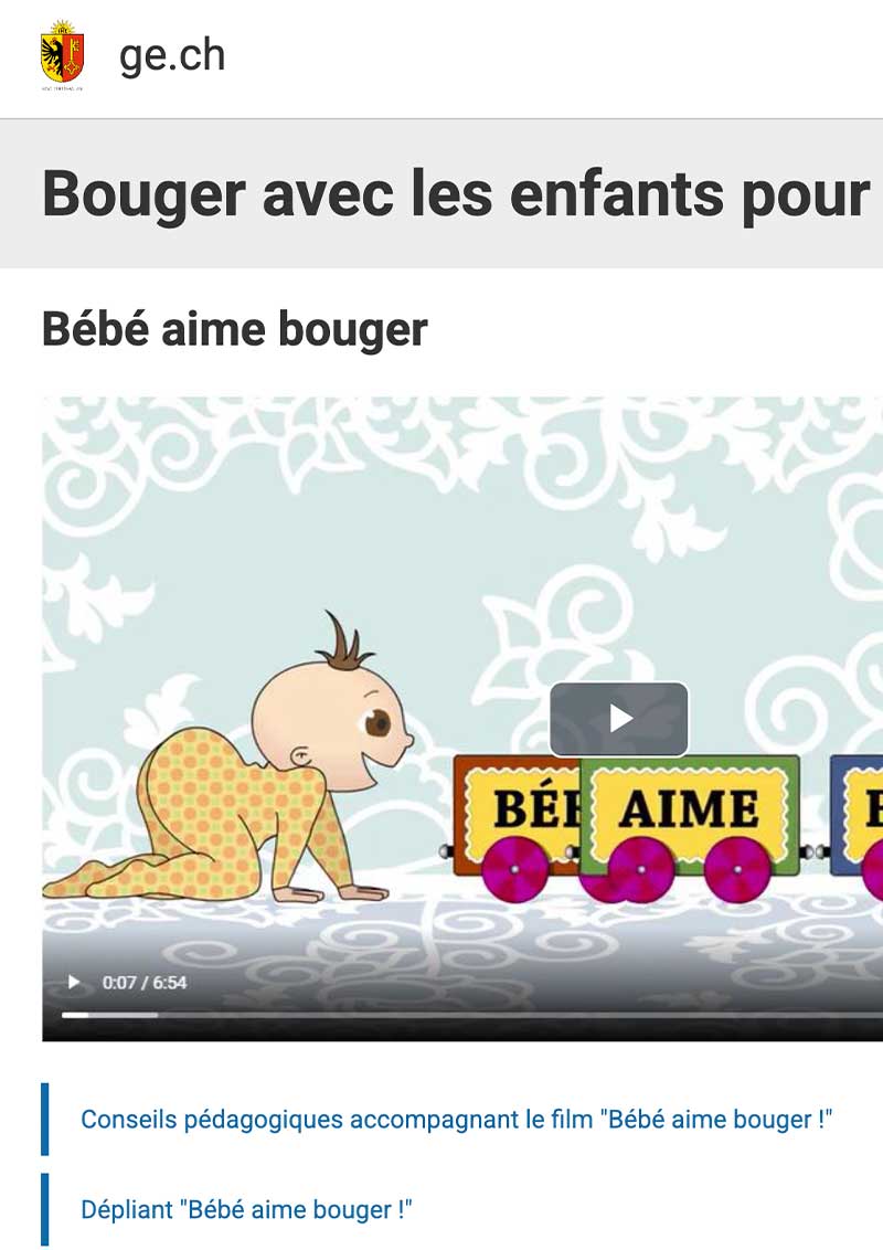 Bouger avec les enfants pour favoriser leur bonne santé